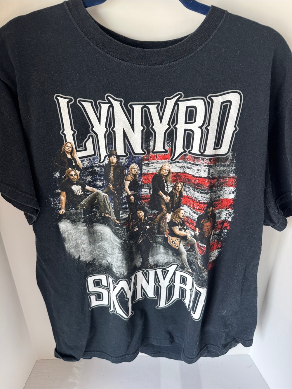 Fruit of the Loom Black Lynyrd Skynyrd Graphic Tee